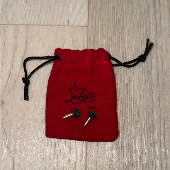 Christian Louboutin Black Leather Heels - Picture 13 of 14